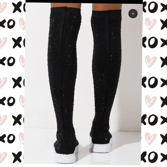 RHINESTONE SNEAKERS👟❤HP❤ - Picture 8 of 9